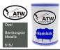 Preview: Opel, Bambusgrün Metallic, 819J: 500ml Lackdose, von ATW Autoteile West.